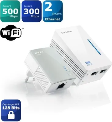 Zdjęcie produktu dla Adapter do smart telewizora TP-Link TL WPA4220 KIT 300 Mbps