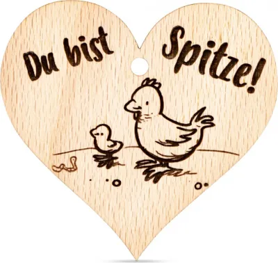 Produktbild von Anhänger Du bist Spitze