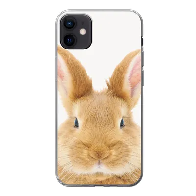 Produktbild von MuchoWow® Handyhülle Schutzhülle Hülle für iPhone 12 mini Kinder - Kaninchen - Kind - Mädchen - Jungen Silikon Softcase Handy Hülle - Bild
