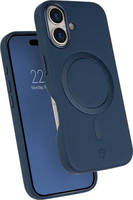 Productafbeelding van BIG BEN FCPLATMAGIP17BL, hoesje, Apple, iPhone 17, 16 cm (6,3 inch), blauw
