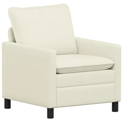 Produktbild von vidaXL Sofa Creme 76 x 81 x 87,5 cm Stoff