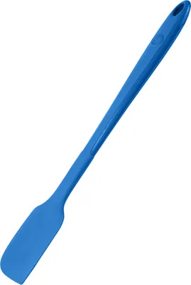 Produktbild von Kochblume Design Teigschaber M blau