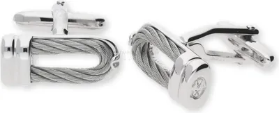 Produktbild von Charriol Manschettenknöpfe 0123068-W Edelstahl Silber 925/000