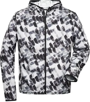Produktbild von Men's Sports Jacket black-printed, Gr. L