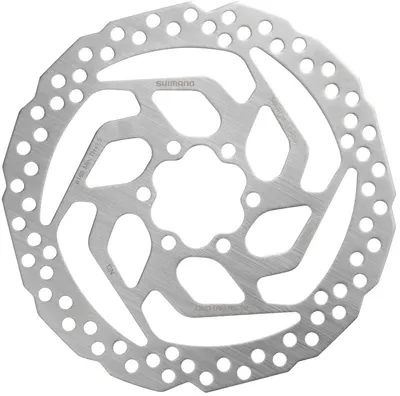 Image de SHIMANO ES-MRT26S Disque de frein 160 mm, 6 trous, argenté