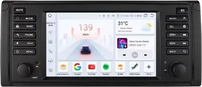 Produktbild von Autoradio mit Bluetooth und CarPlay für BMW 5er E39, X5 E53, M5 (1996–2003) – Kompatibel mit Apple und Android – Stereoanlage mit Navigation – Navigationssystem – 3 GB RAM, 32 GB Speicher