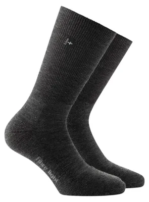 Produktbild von Rohner Fibre Light Quorter, Klassische Socken, Anthrazit, Erwachsener, Männlich, L, 42 - 44
