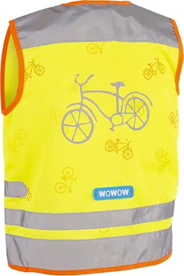Produktbild von Wowow Sicherheitsweste Nutty Jacket für Kinder, WOWOW, Größe L, gelb