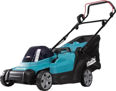 Zdjęcie produktu dla Makita LM004GZ, Kosiarka do trawnika typu push, 830 m², 43 cm, 2 cm, 7,5 cm, Bęben