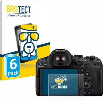 Produktbild von 6x BROTECT Schutzglas für Canon EOS R6 Mark III Schutzfolie Panzer Folie Glas Display Schutz klar