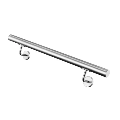 Produktbild von Handlauf Edelstahl 304 120 cm kombinierbar – Treppengeländer Wandhandlauf