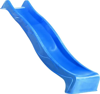 Immagine prodotto di 4iQ Scivolo Wave 1200 Blu Scivolo da giardino per bambini in HDPE