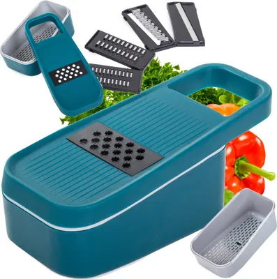 Produktbild von Verk 24213 Multifunktionaler Obst- und Gemüseschneider - blau
