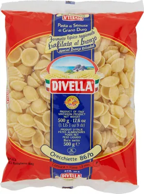 Produktbild von 24x Divella Pasta Orecchiette N.86/B 500g