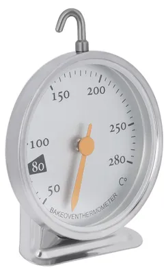 Zdjęcie produktu dla Termometr do piekarnika ze stali nierdzewnej z dużą tarczą, termometr kuchenny do piekarnika, zakres pomiarowy od 50°C do 280°C