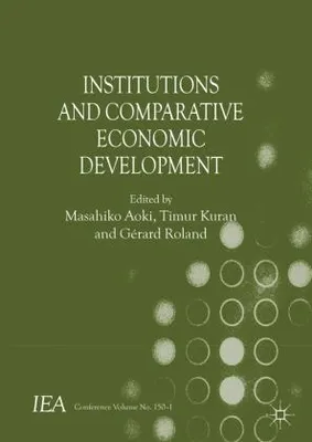 Produktbild von Institutions and Comparative Economic Development