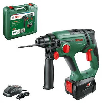 Image de BOSCH Home & Garden 06039D6004 BOSCH Home & Garden 18V 06039D6004 Akku-Bohrhammer 18,0 V, mit 1 Akku