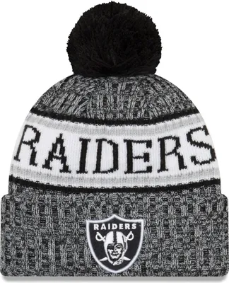 Produktbild von New Era NFL Sideline 2018 Bobble Mütze Oakland Raiders