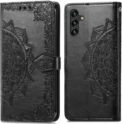 Produktbild von imoshion Mandala Klapphülle Samsung Galaxy A25 (5G) - Schwarz