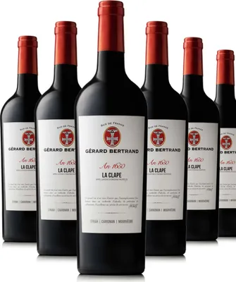 Produktbild von Héritage "An 1650" rouge La Clape 2023 Lot 6 Bouteilles 75cl