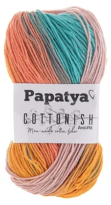 100g Strickgarn Papatya Cottonish 02