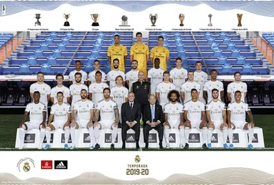 Produktbild von Fußball - Poster - Real Madrid - Mannschaft