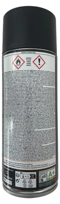 Zdjęcie produktu dla Farba w sprayu Nespoli, matowa czerń, 400 ml