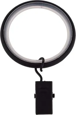 Immagine prodotto di Anelli Con Clip Silent D19 Mat Schwarz (10)
