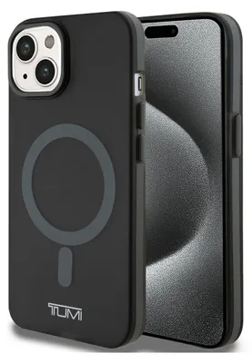 Image de Tumi iPhone 15 Back cover case - Frosted magsafe transparent - Olive