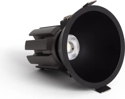 Produktbild von LED Downlight Einaustrahler 9-12W Konisch Areni Schnitt Ø 85 mm 4000K Schwarz Neutralweiß 9 W