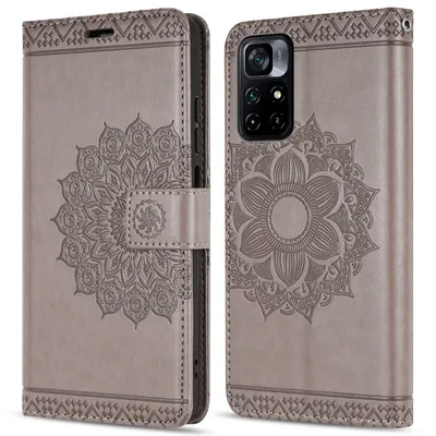Produktbild von Hülle für Xiaomi Redmi Note 11s 5G / Poco M4 Pro 5G Handyhülle Handy Tasche Etui Grau