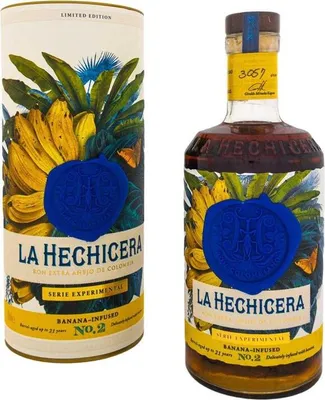 Produktbild von La Hechicera Experimental Series No.2 Banana infused 700ml 41% Vol.