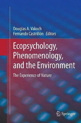 Produktbild von Ecopsychology, Phenomenology, and the Environment