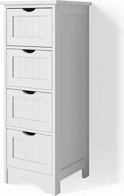 Produktbild von Badschrank Vicco Bianco Weiß 30 x 81 cm, Model 31127