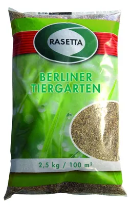 Produktbild von Rasetta Rasensaatgut Berliner Tiergarten 2,5 kg für ca. 100 m²