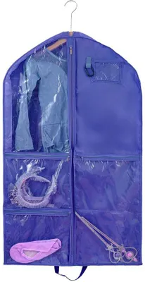 Immagine prodotto di Borse porta abiti in plastica per ballerini, 100 x 60 cm, impermeabili, pieghevoli