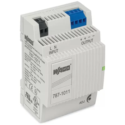 Produktbild von Wago 787-1011, 48 W, 85 - 264 V, 44 - 66 Hz, 0.9 A, Passiv, 10 ms