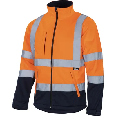 Produktbild von VIZWELL Warnschutz Softshelljacke VW 135 Gr. M orange
