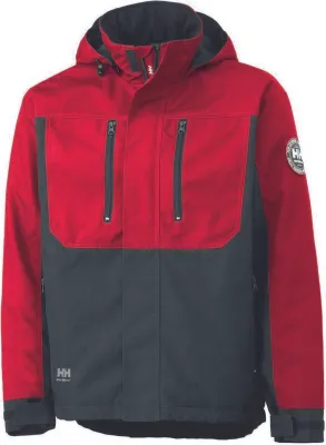 Produktbild von Helly Hansen Jacke BERG JACKET 76201, Farbe:hh red/black, Größe:S