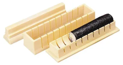Productafbeelding van Kráječ voor sushi, van kunststof, 22 cm, beige