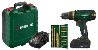 Produktbild von PARKSIDE® PABS 20 Li G8 20V Akku Bohrschrauber Limited Edition mit Akku/Ladegerät