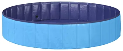 Produktbild von vidaXL Kinder Schwimmbecken Blau Ø 160 x 30 cm