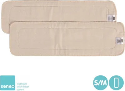 Obrázok produktu pre SENEO Prídavné vložky Twill, Veľkosť S/M, 2ks