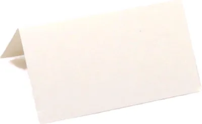 Produktbild von Tischkärtchen - creme - 65x38mm - 48 Stück - 56007 50