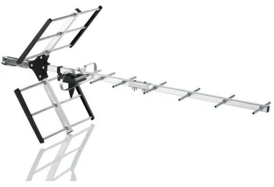 Zdjęcie produktu dla One For All Professional Outdoor SV 9354, Zewnętrzna, Czarny, Stal nierdzewna, 10 m, DVB-T, DVB-T2, IEC male connector, F-type male connector, PAL, SECAM