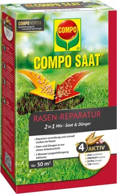 Produktbild von COMPO SAAT® Rasen-Reparatur Mix 1,2 kg für 50 m²