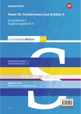 Zdjęcie produktu dla Schroedel Abitur Deutsch. Schülerpaket II zum Abitur 2026 Für Niedersachsen