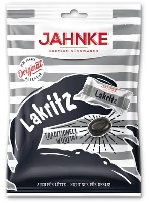 Produktbild von Jahnke Lakritz Bonbons 125g