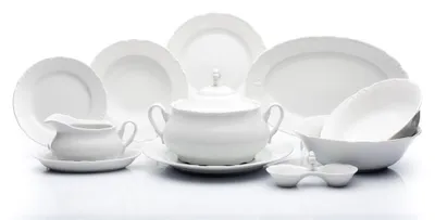 Image de Thun 1794 Vaisselle de table Constance, Porcelaine tchèque, blanche, Thun, 25 d.