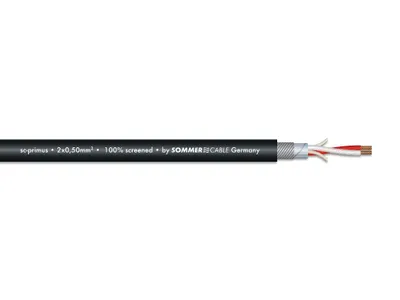 Produktbild von SOMMER CABLE Mikrofonkabel 2x0,50 100m sw SC-Primus FRNC